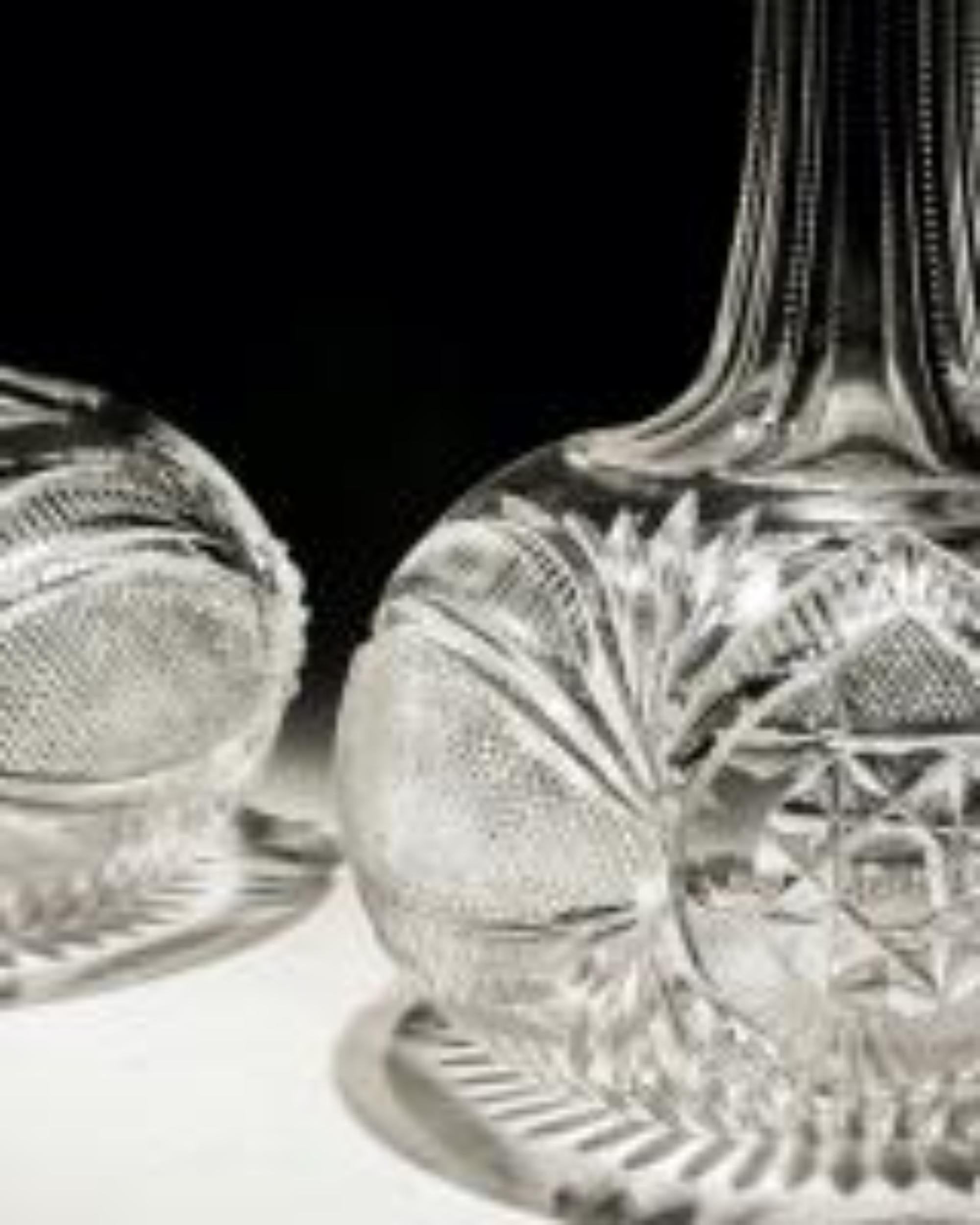 Shaft and Globe Victorian Decanters In Good Condition For Sale In Steyning, West sussex