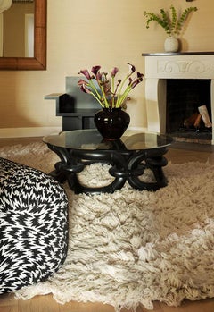 Shaggy Residue Wool Rug Oatmeal by Layered, Hand-Woven Scandinavian Design