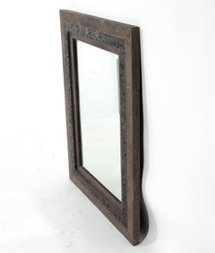 Shagreen and Bronze Mirror by R & Y Augousti