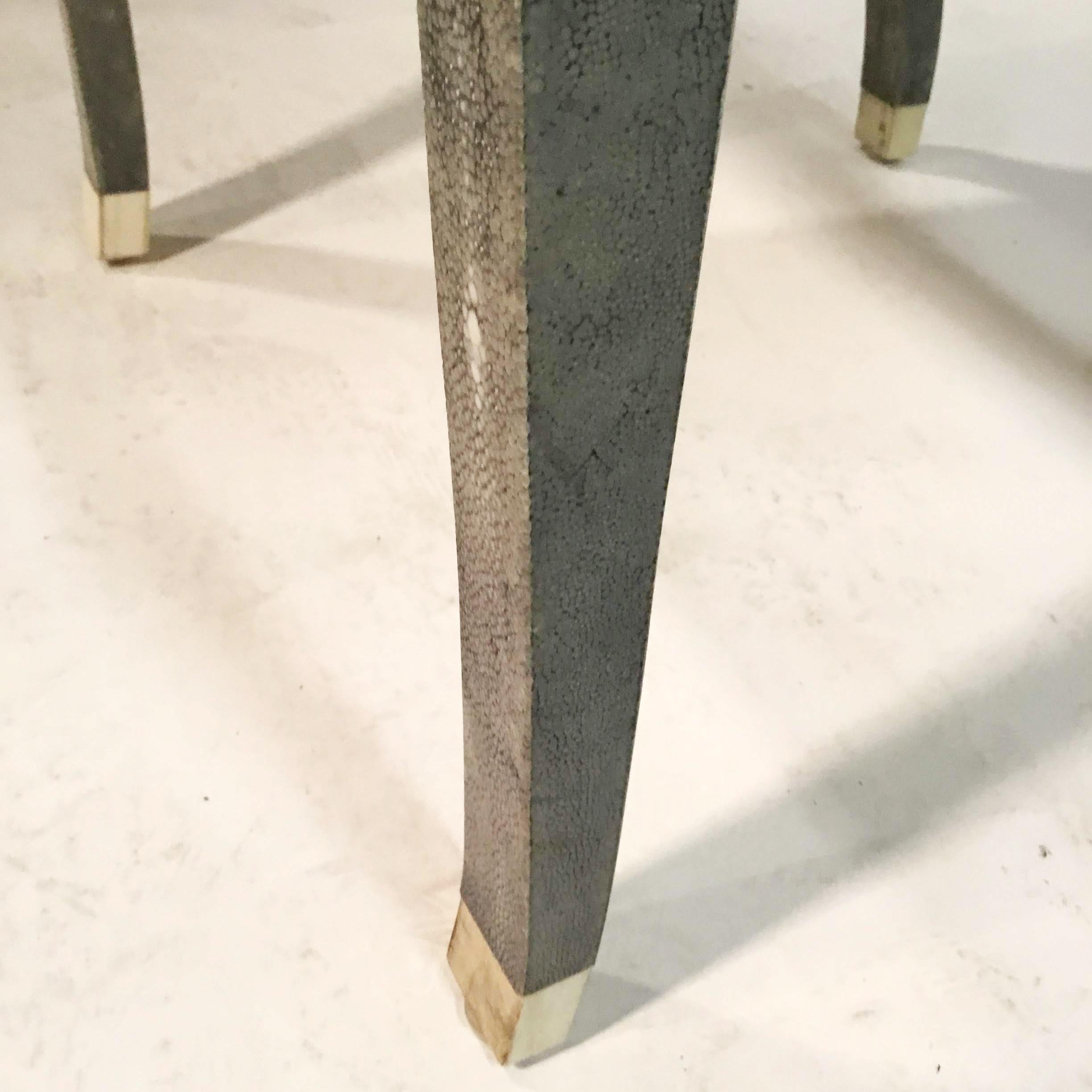 Shagreen Armchair For Sale 1