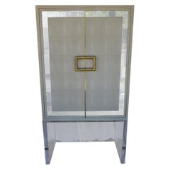 Shagreen Bar Cabinet