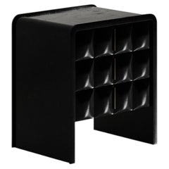 Shagreen Bedside Table with Quilted Details by R&Y Augousti