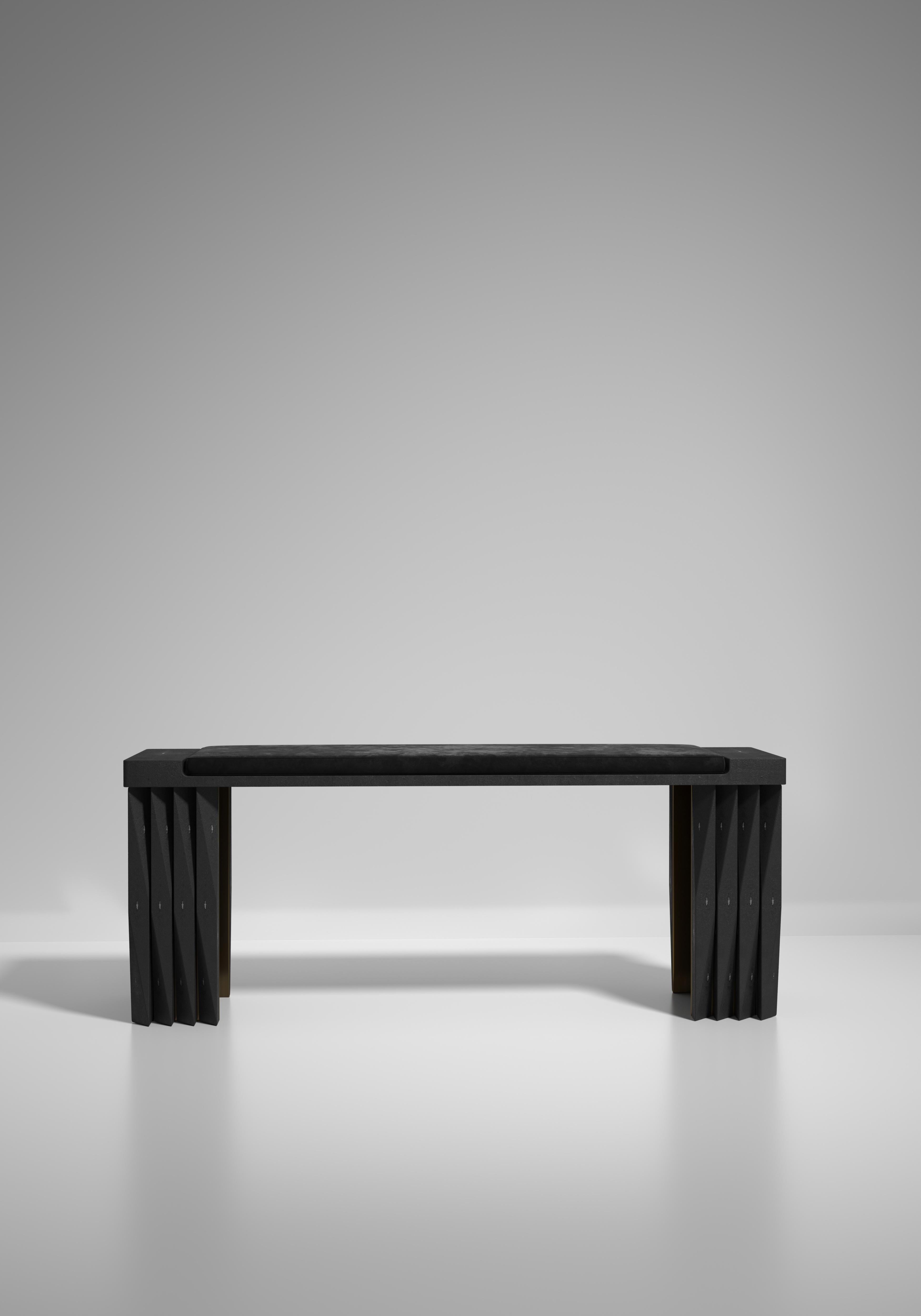 The Paris based label has distinguished themselves since their launch, with their iconic use of shagreen mixed with brass and other exotic materials. All furniture is handcrafted by skilled artisans, ultimately making each piece unique, designed in