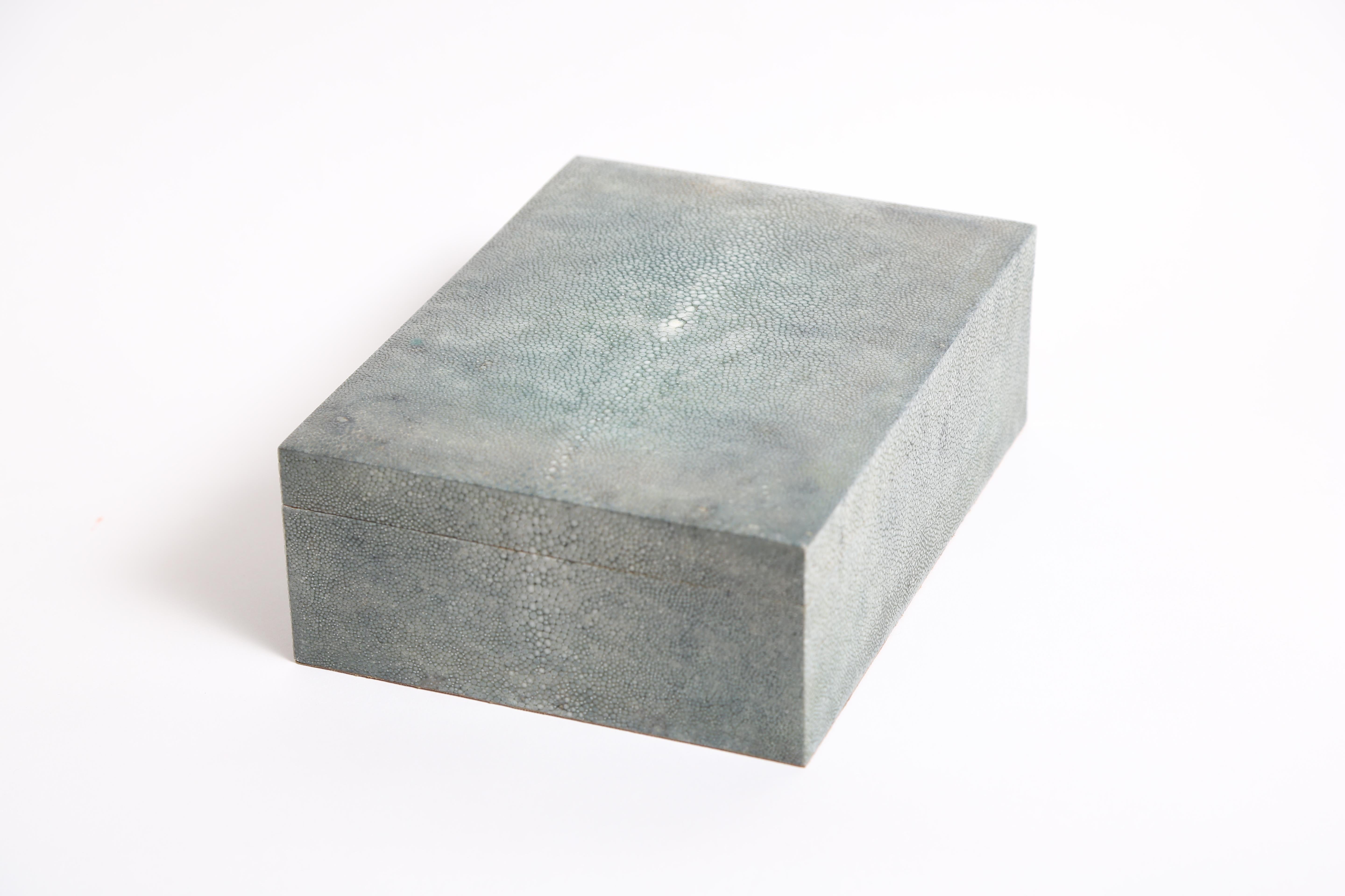 Shagreen Box by Maitland Smith In Good Condition In West Palm Beach, FL