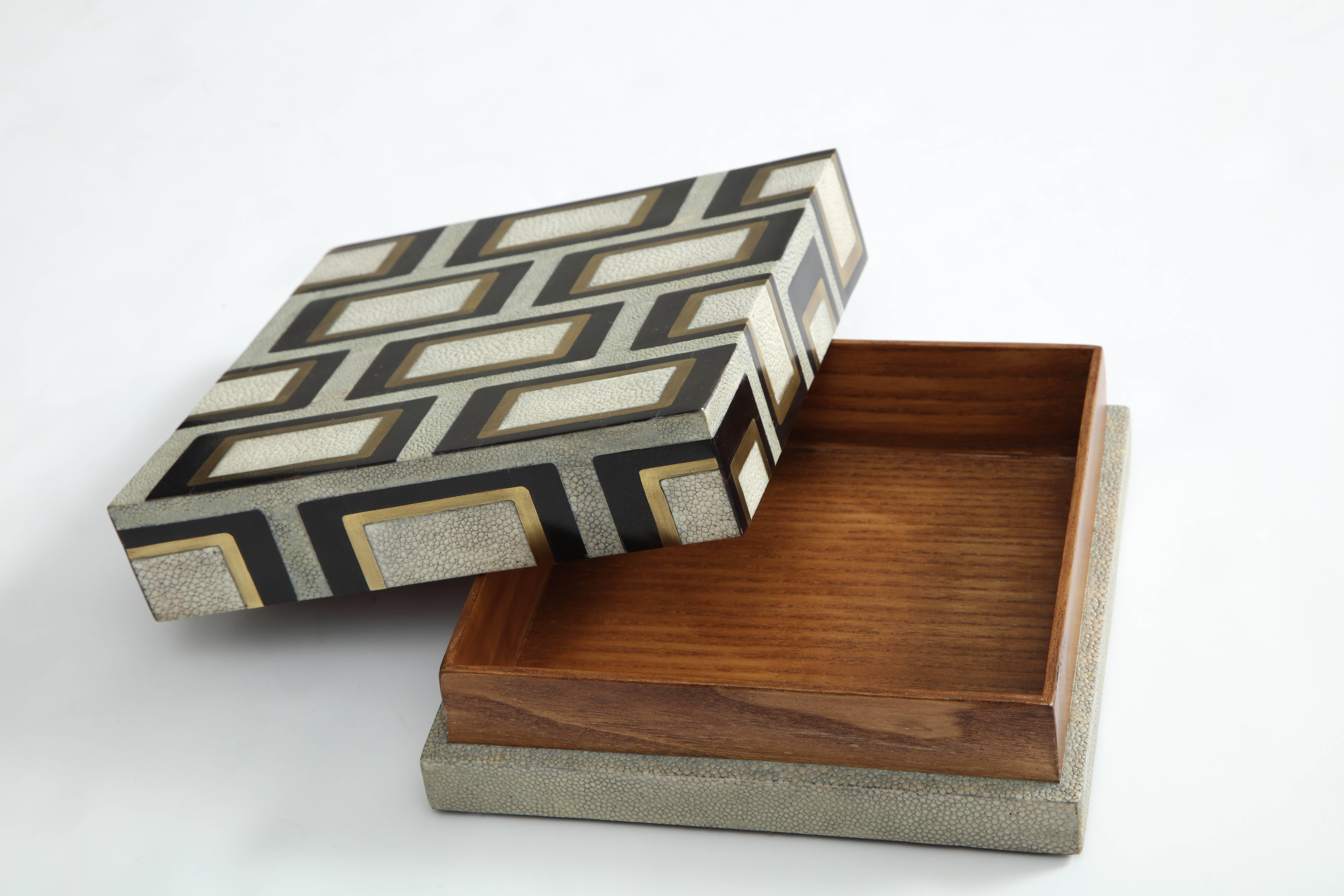 French Shagreen Box Offered by Area ID