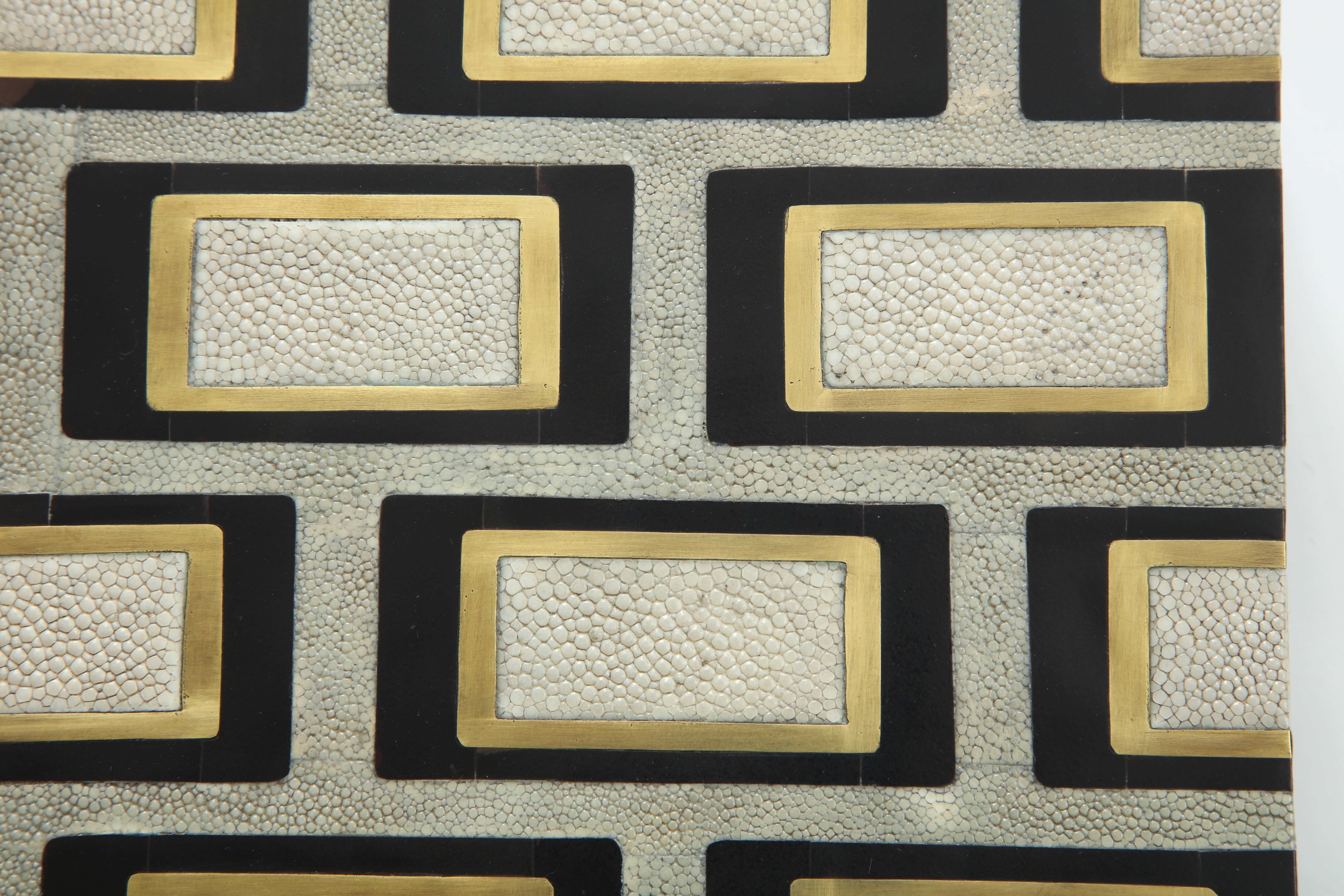 Contemporary Shagreen Box Offered by Area ID