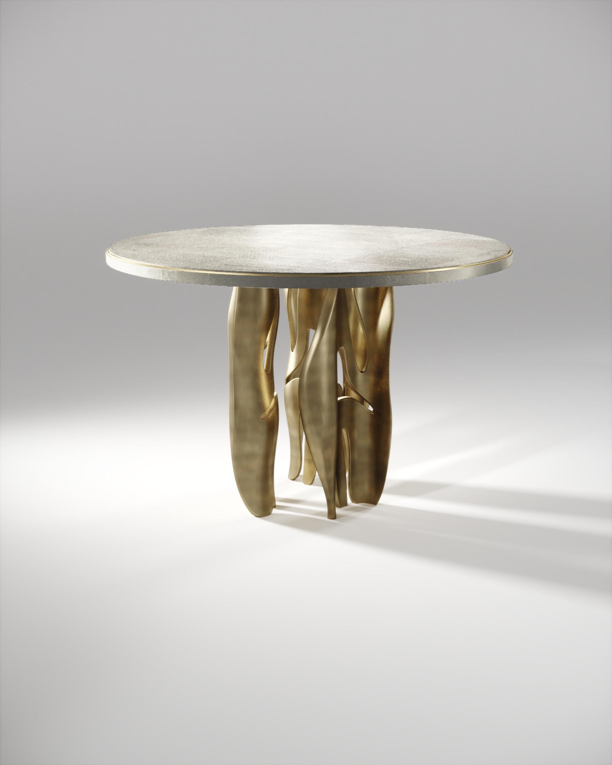The Paris based label has distinguished themselves since their launch, with their iconic use of shagreen mixed with brass and other exotic materials. All furniture is handcrafted by skilled artisans, ultimately making each piece unique, designed in