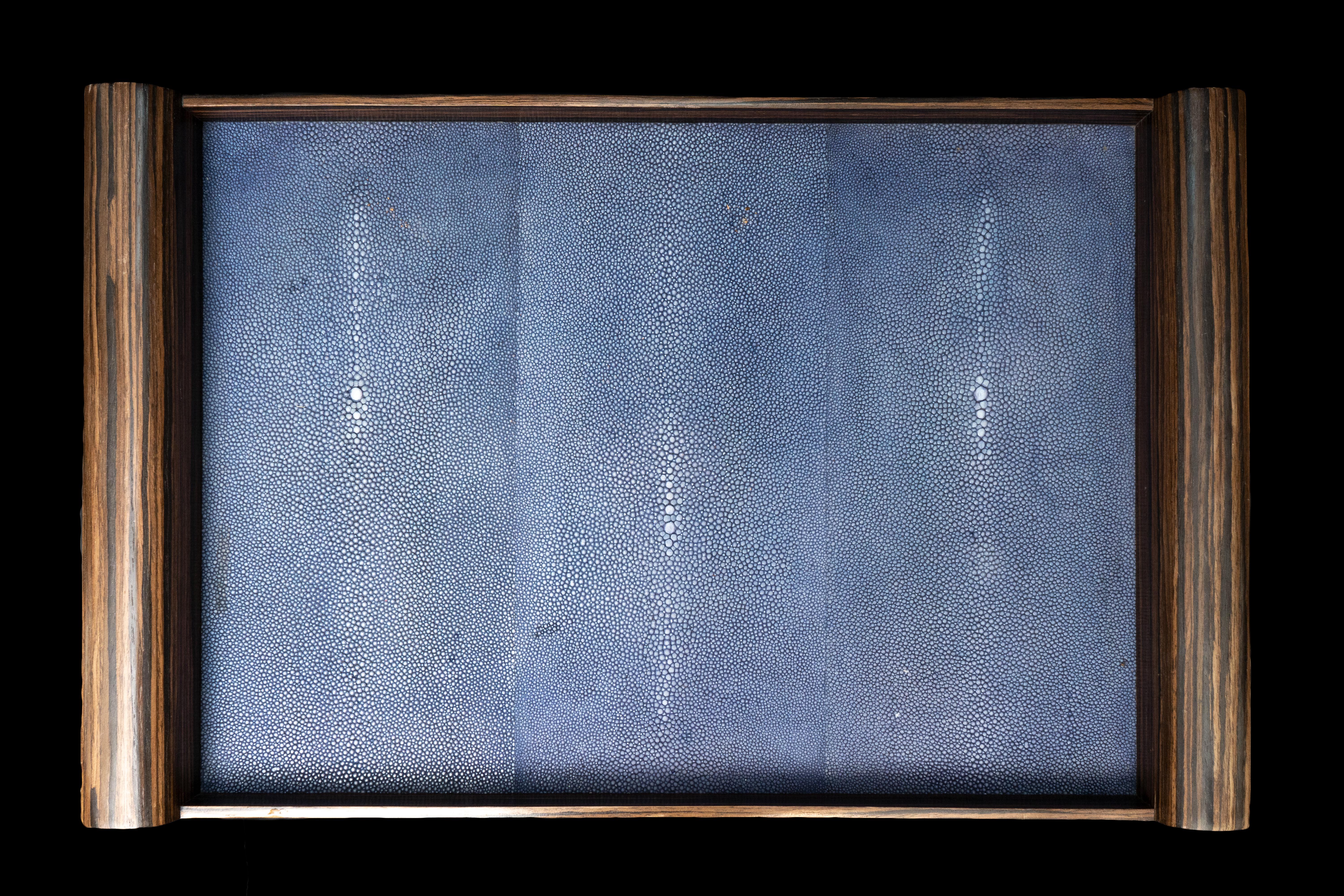 Shagreen Breakfast Tray In New Condition For Sale In New York, NY