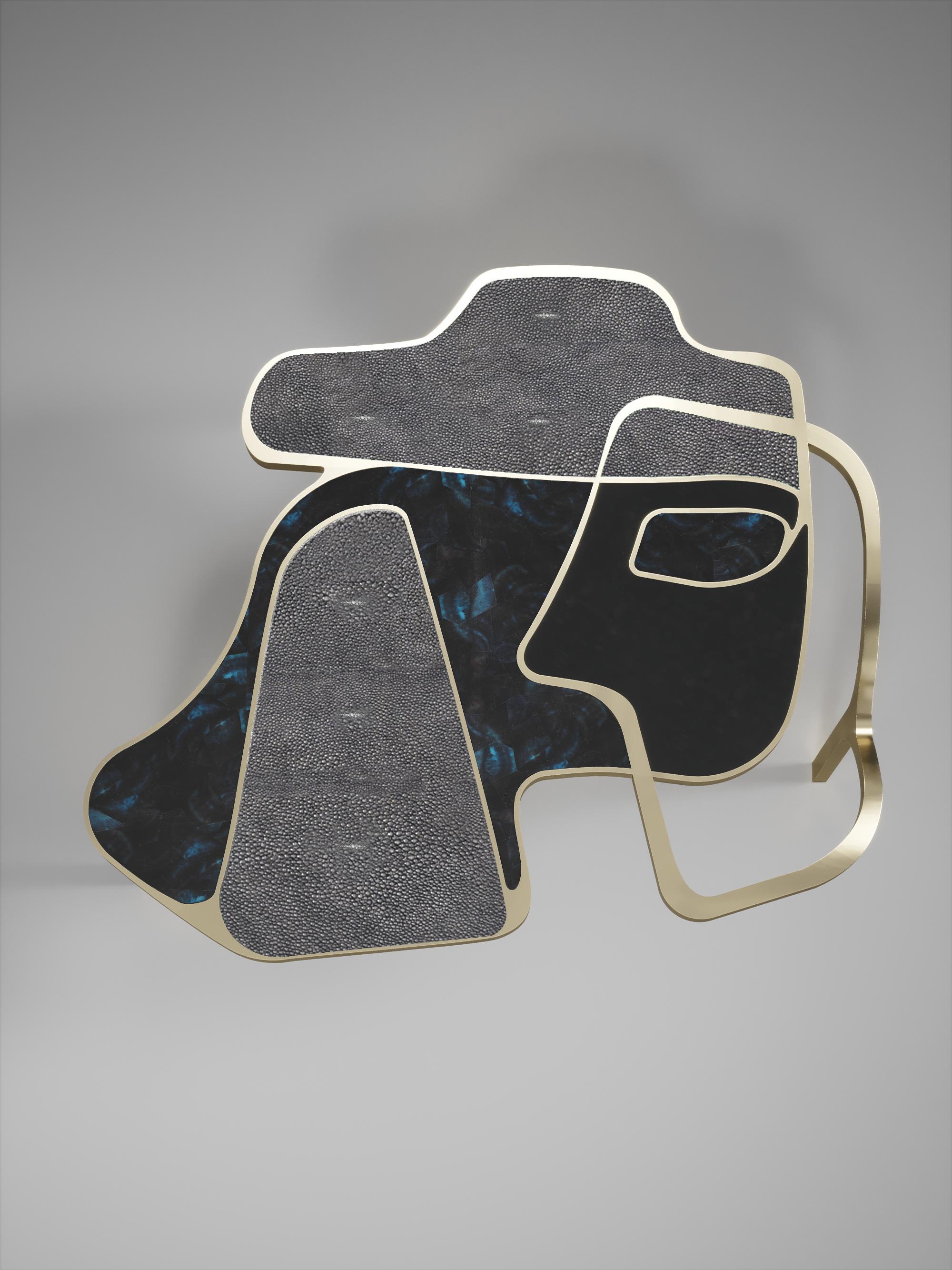 The Paris based label has distinguished themselves since their launch, with their iconic use of shagreen mixed with brass and other exotic materials. All furniture is handcrafted by skilled artisans, ultimately making each piece unique, designed in