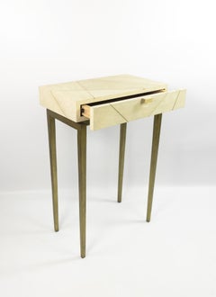 Shagreen Console Table 1 Drawer by Ginger Brown