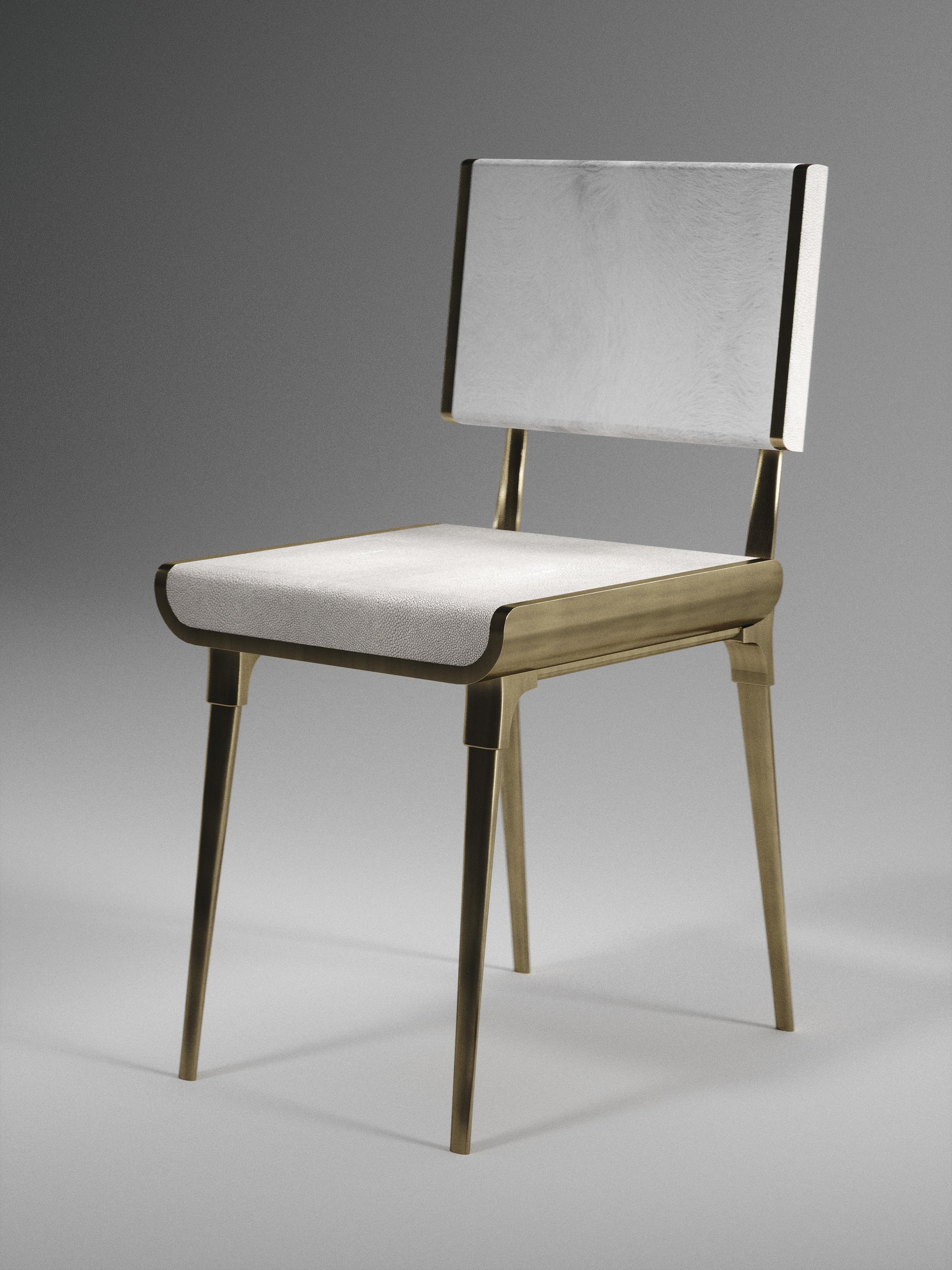 The Paris based label has distinguished themselves since their launch, with their iconic use of shagreen mixed with brass and other exotic materials. All furniture is handcrafted by skilled artisans, ultimately making each piece unique, designed in