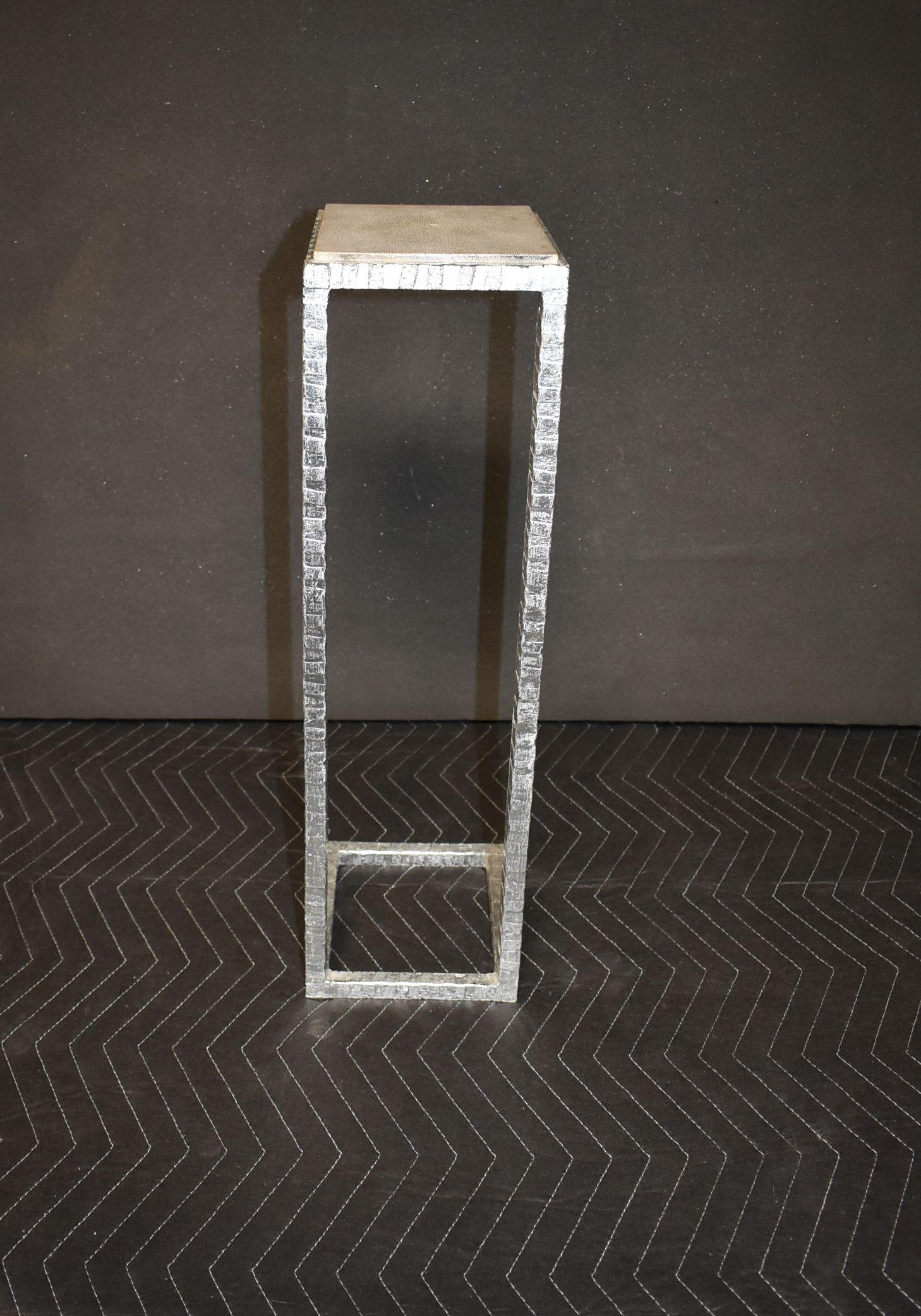 Mid-Century Modern Shagreen Drink Table For Sale