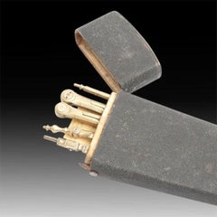 Shagreen Etui by W & S Jones Opticians with Scientific Instruments Circa, 1800