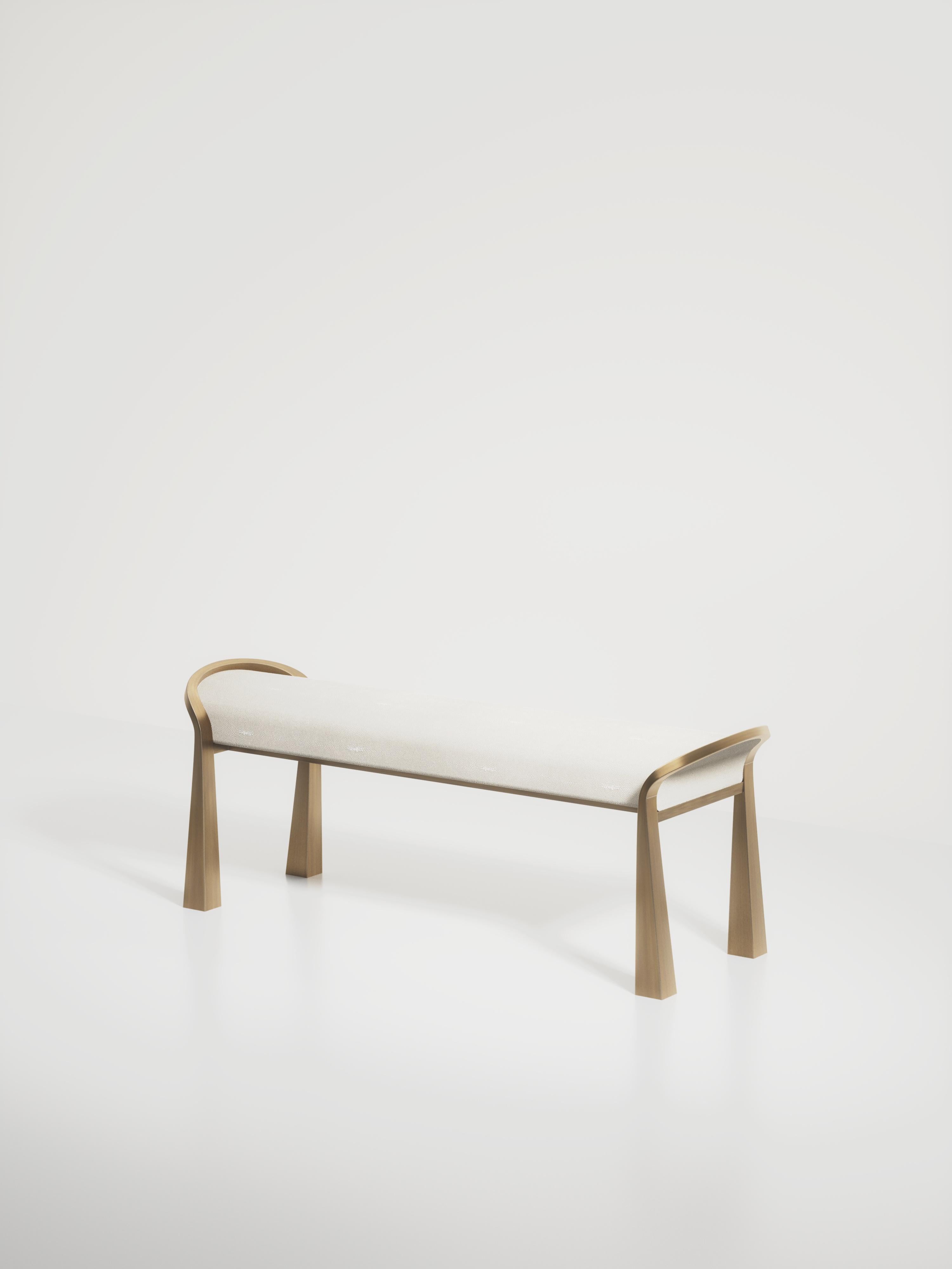 The Paris based label has distinguished themselves since their launch, with their iconic use of shagreen mixed with brass and other exotic materials. All furniture is handcrafted by skilled artisans, ultimately making each piece unique, designed in