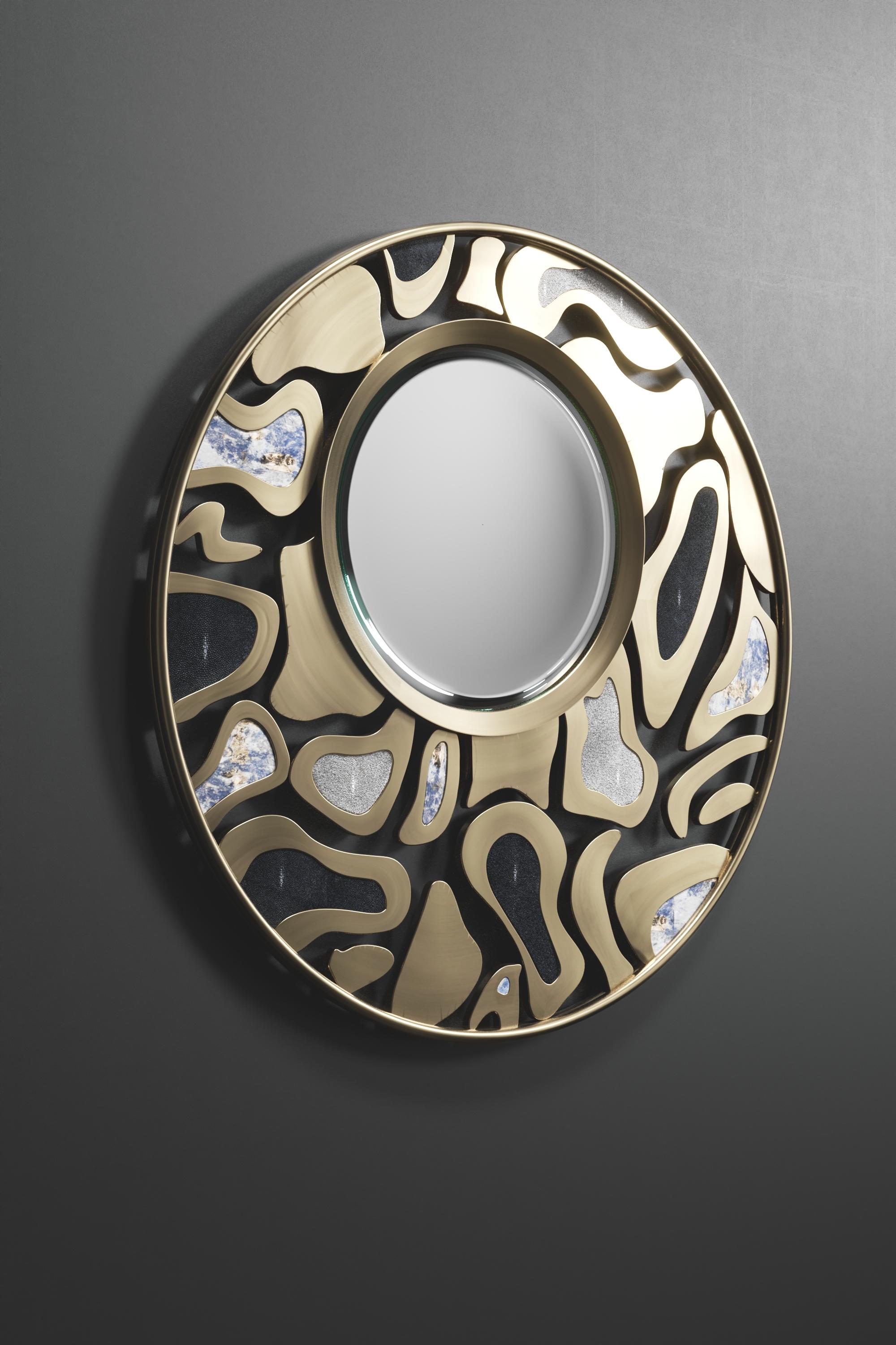 The Paris based label has distinguished themselves since their launch, with their iconic use of shagreen mixed with brass and other exotic materials. All furniture is handcrafted by skilled artisans, ultimately making each piece unique, designed in
