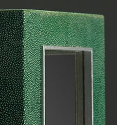 Shagreen Mirrored Table Lamp