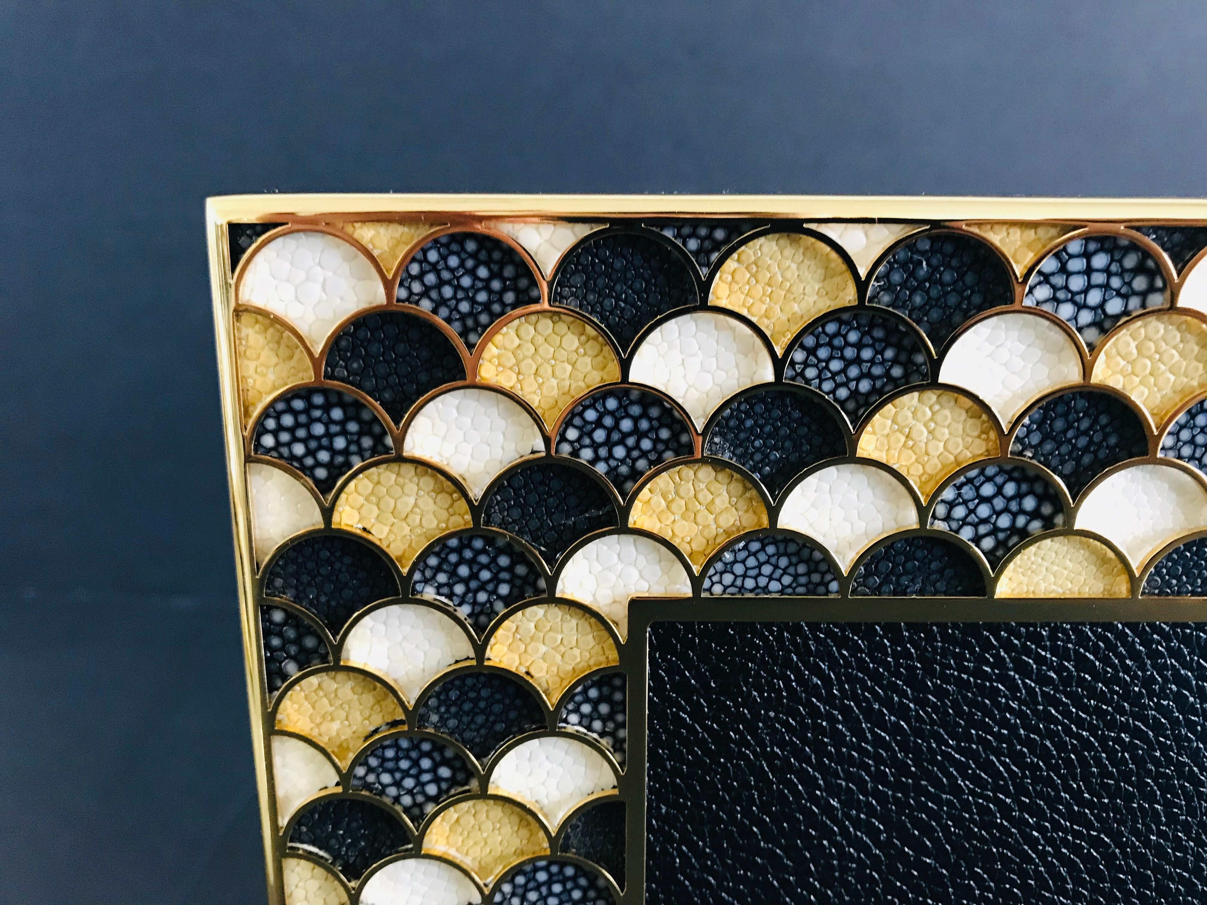 Marco de fotos Shagreen de Fabio Ltd Italiano en venta