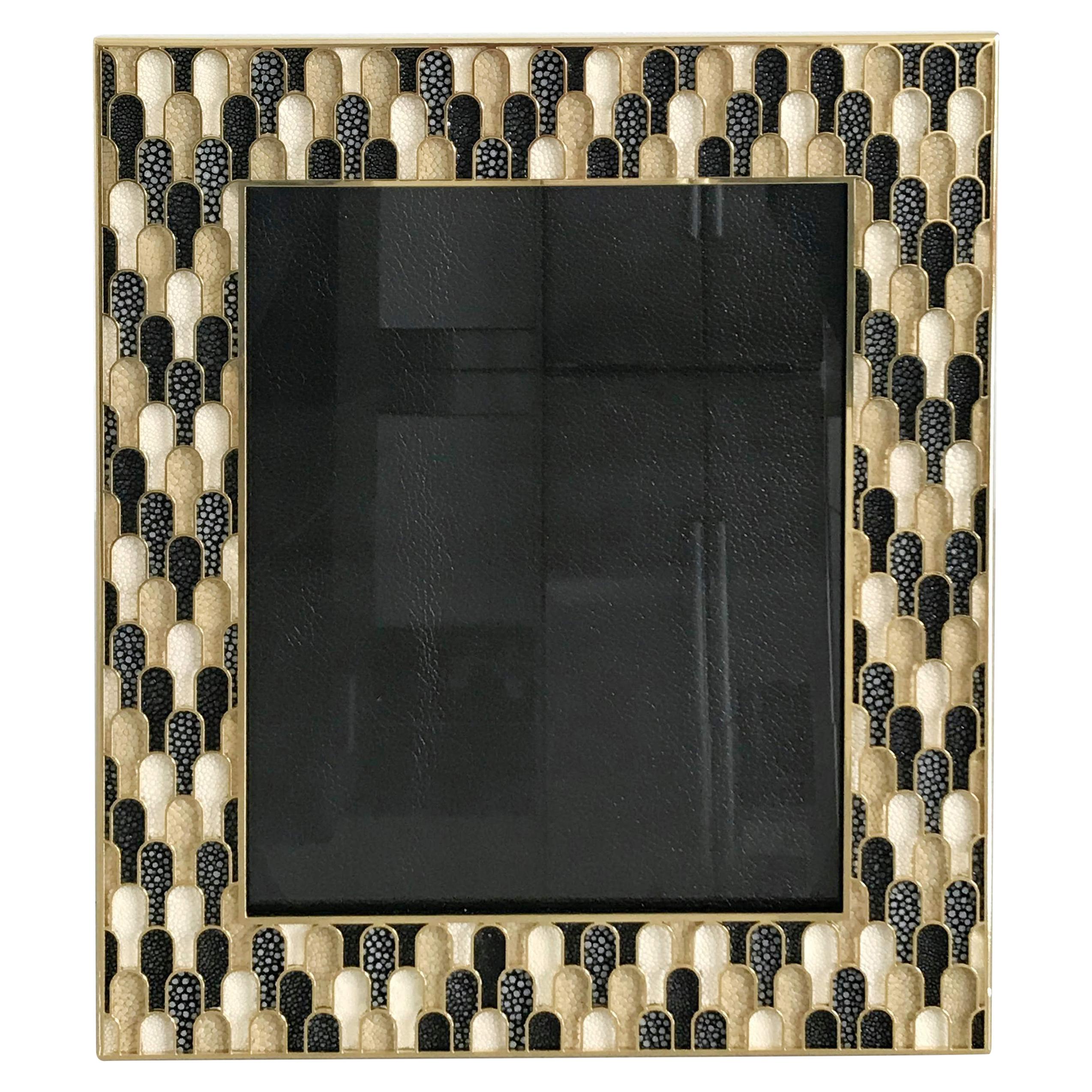 Shagreen Photo Frame by Fabio Ltd