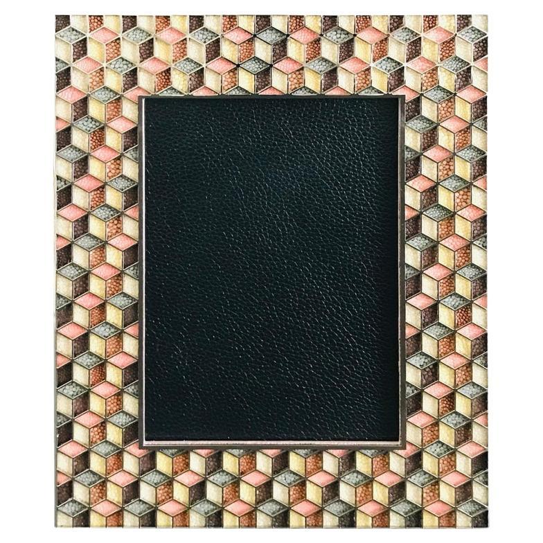 Shagreen Photo Frame by Fabio Ltd For Sale