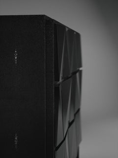Shagreen Rhomboid Chest of Drawers by R&Y Augousti