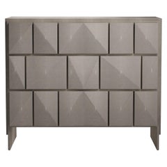 Shagreen Rhomboid Chest of Drawers by R&Y Augousti