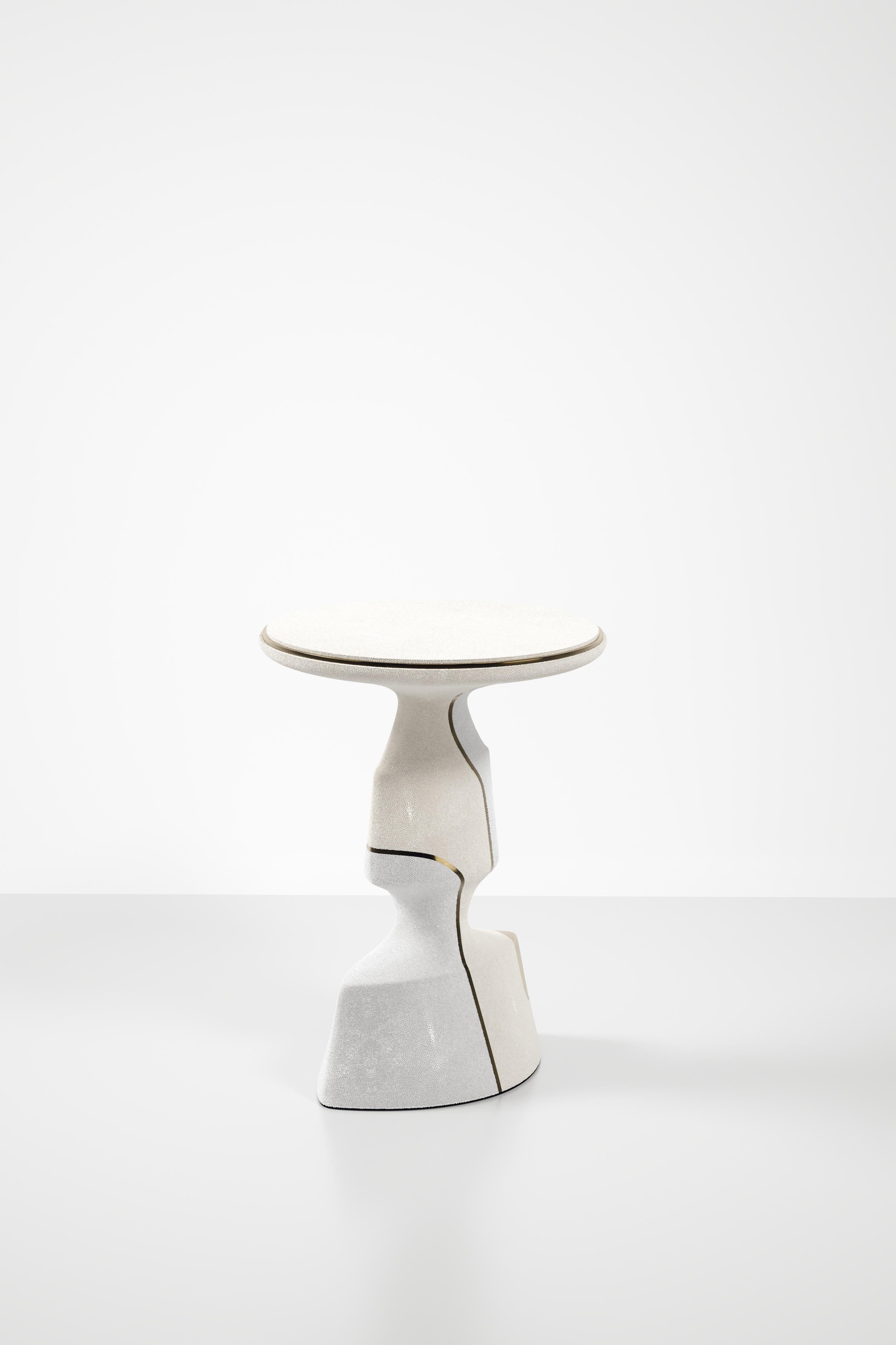 The Paris based label has distinguished themselves since their launch, with their iconic use of shagreen mixed with brass and other exotic materials. All furniture is handcrafted by skilled artisans, ultimately making each piece unique, designed in