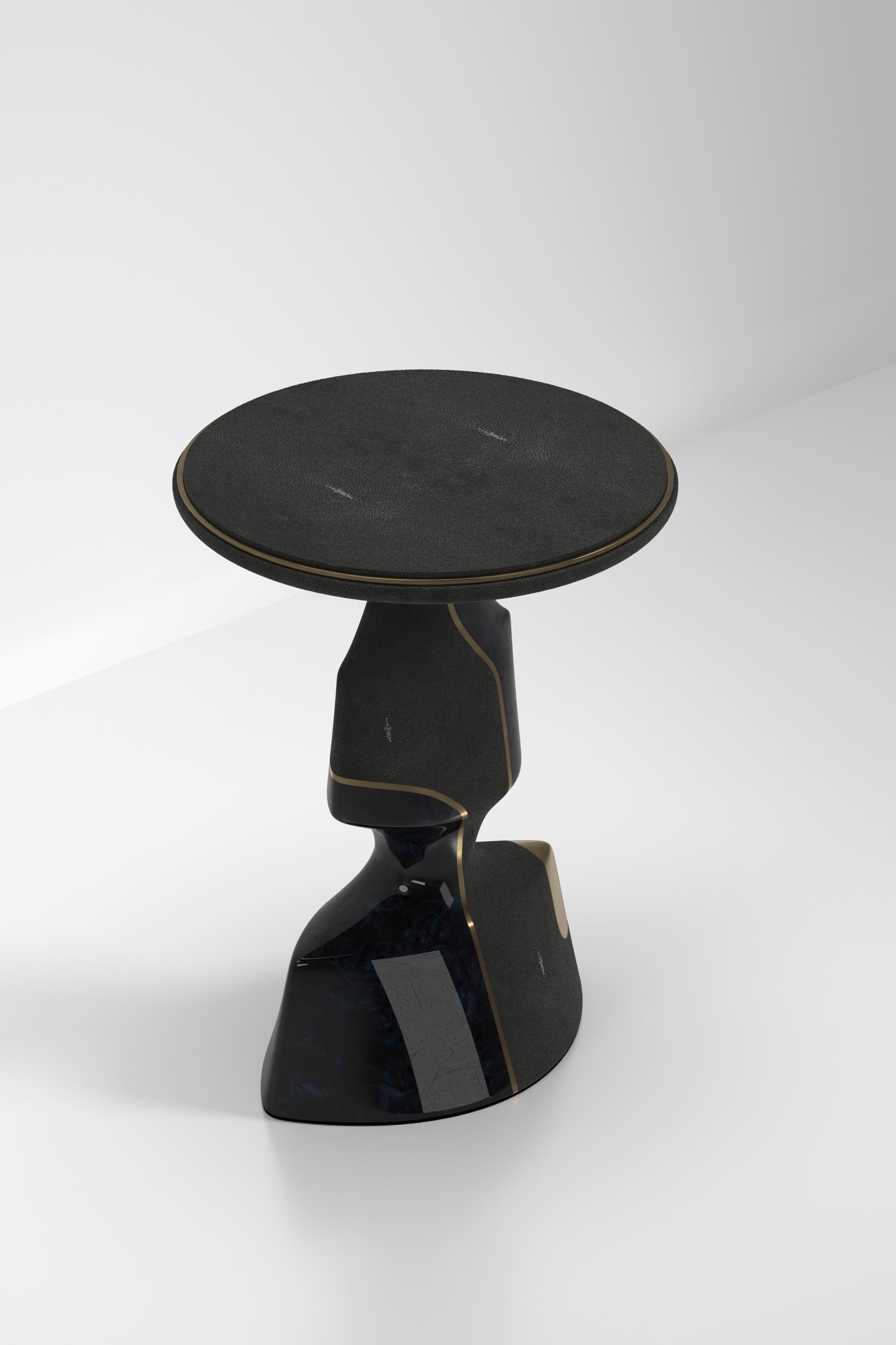 The Paris based label has distinguished themselves since their launch, with their iconic use of shagreen mixed with brass and other exotic materials. All furniture is handcrafted by skilled artisans, ultimately making each piece unique, designed in