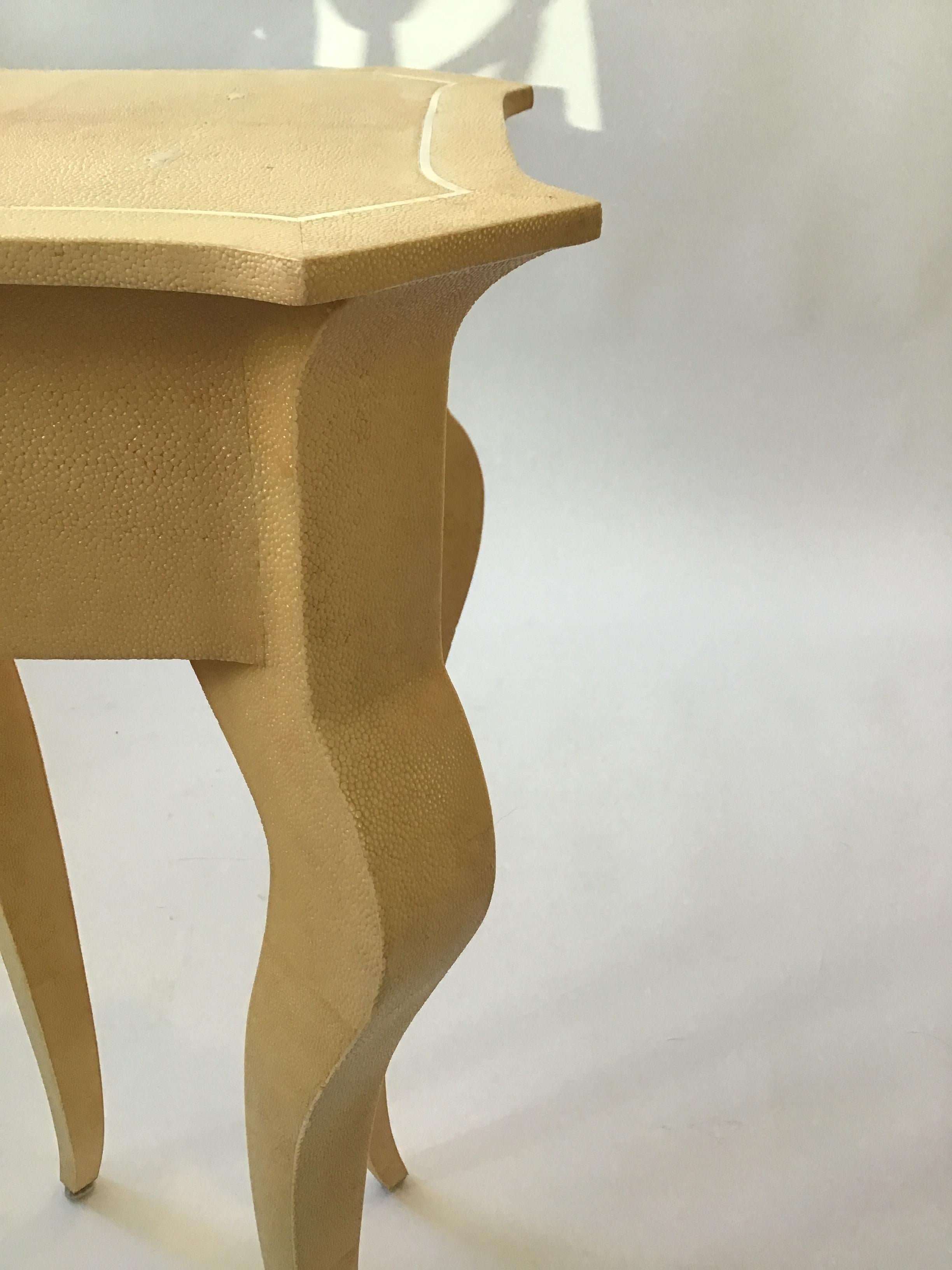 Shagreen Side Table For Sale 3