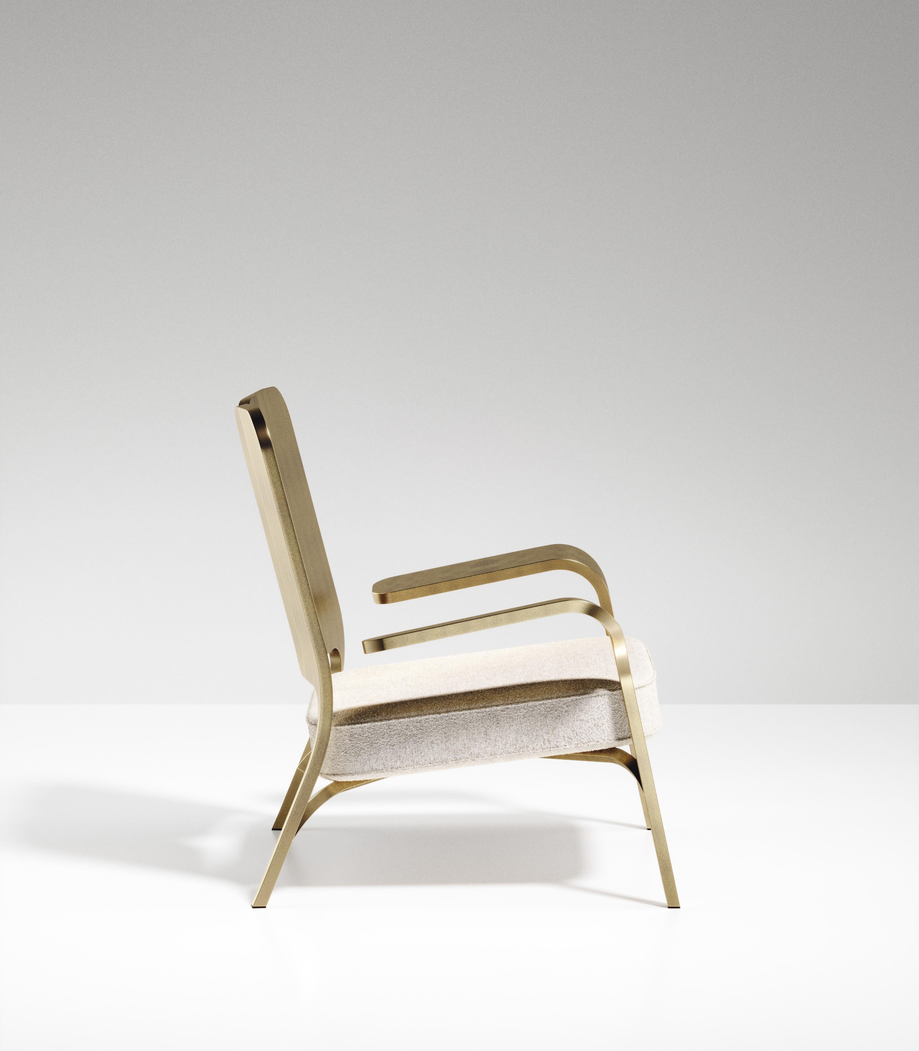 Table d'appoint en galuchat avec détails en laiton bronze-patina de R&Y Augousti en vente 8