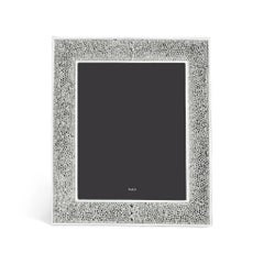 Shagreen-Style Nickel-Plated Steel Frame