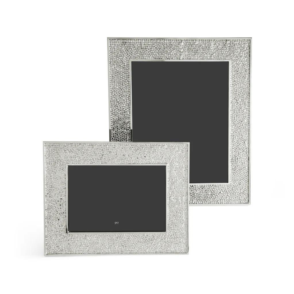Shagreen-Style Nickel-Plated Steel Frame In New Condition For Sale In Saint-Ouen, FR