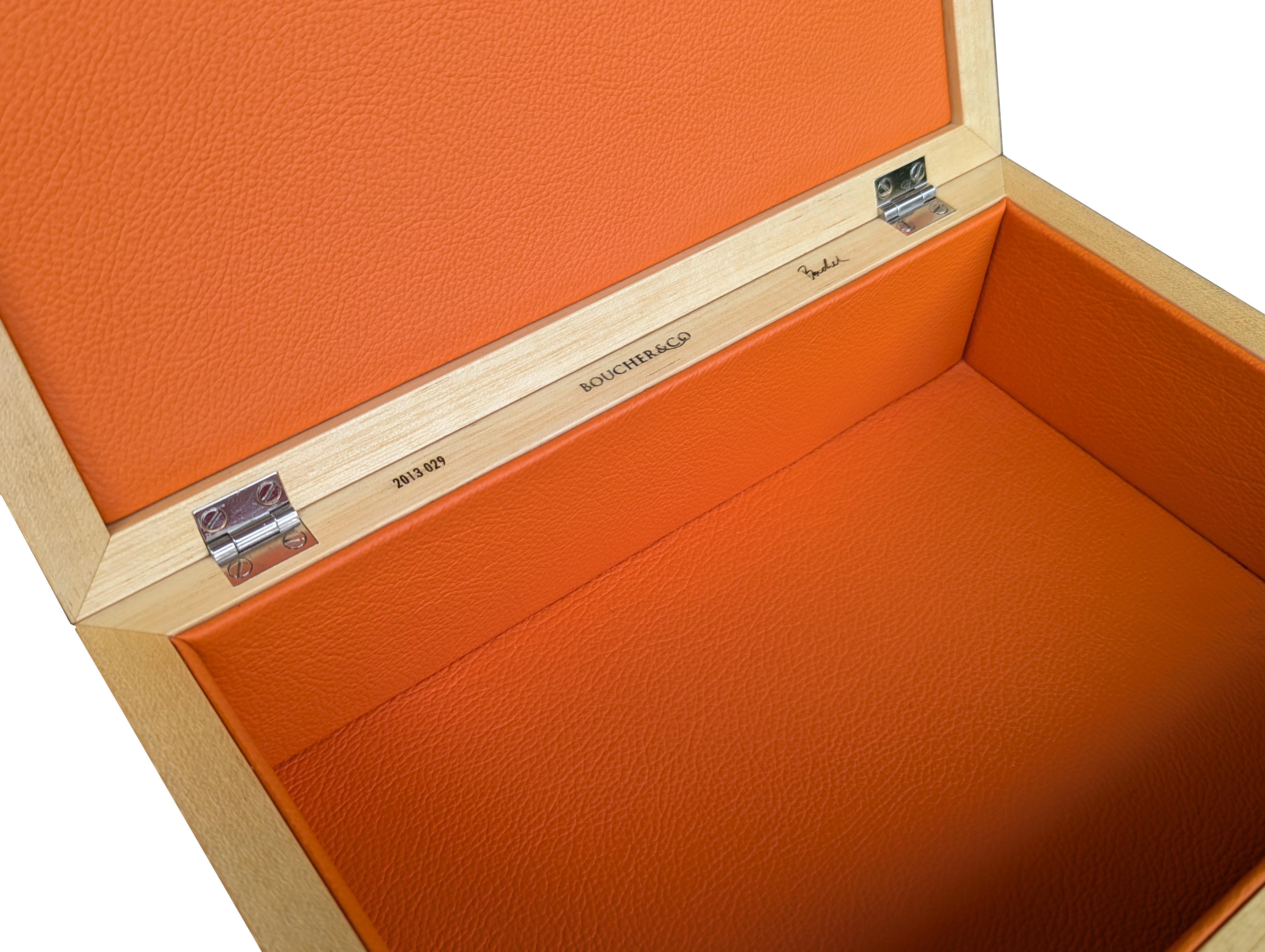 Shagreen & Sycamore Bubble Box For Sale 10