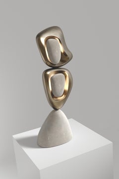 Lampada da tavolo in zigrino con dettagli in ottone patinato di R&Y Augousti