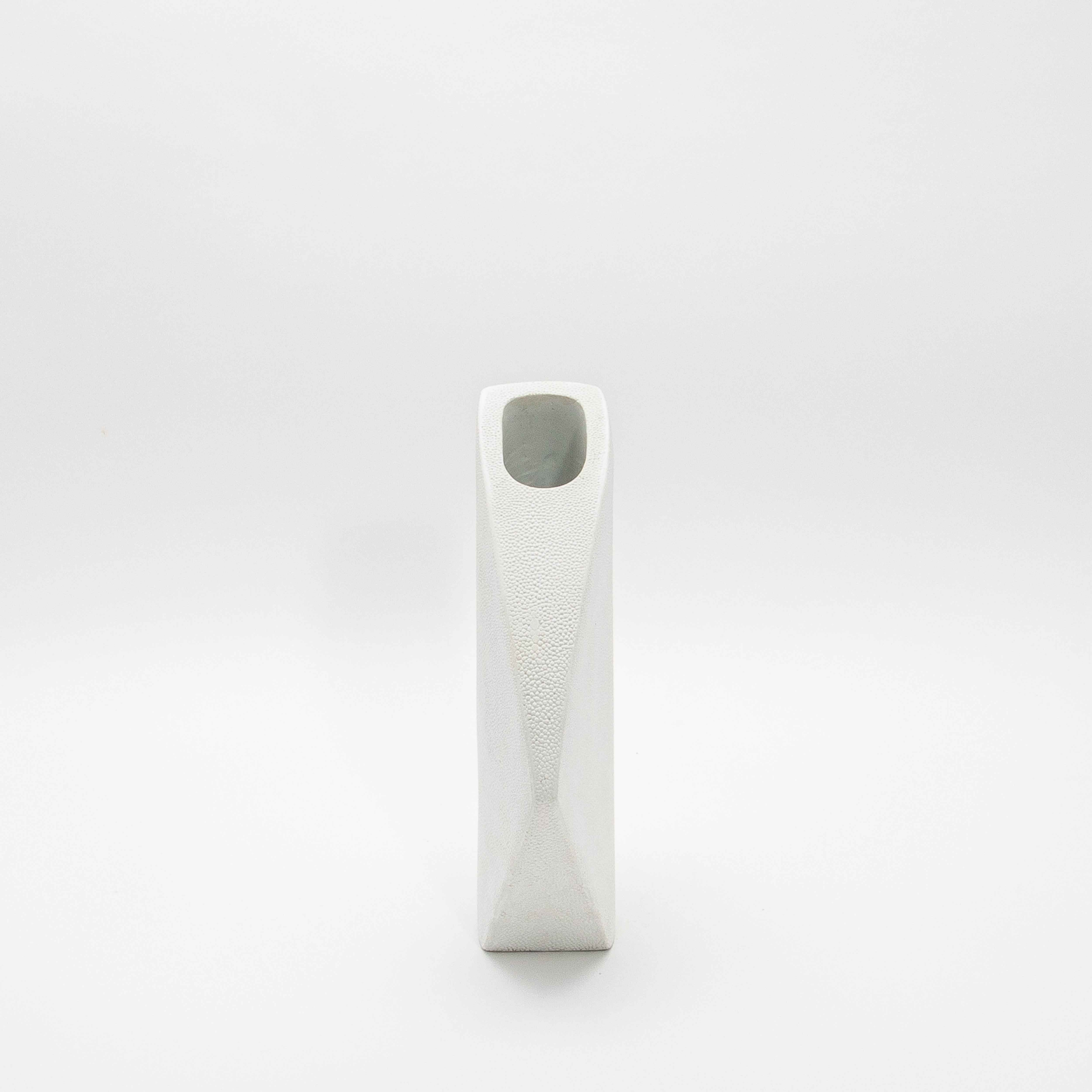 Contemporary Shagreen Vase by R&Y Augousti For Sale