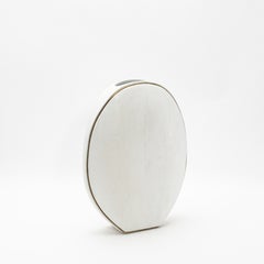 Shagreen-Vase mit Messingdetails von R&Y Augousti