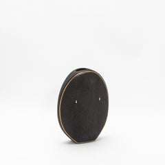 Shagreen Vase with Brass Details by R&Y Augousti