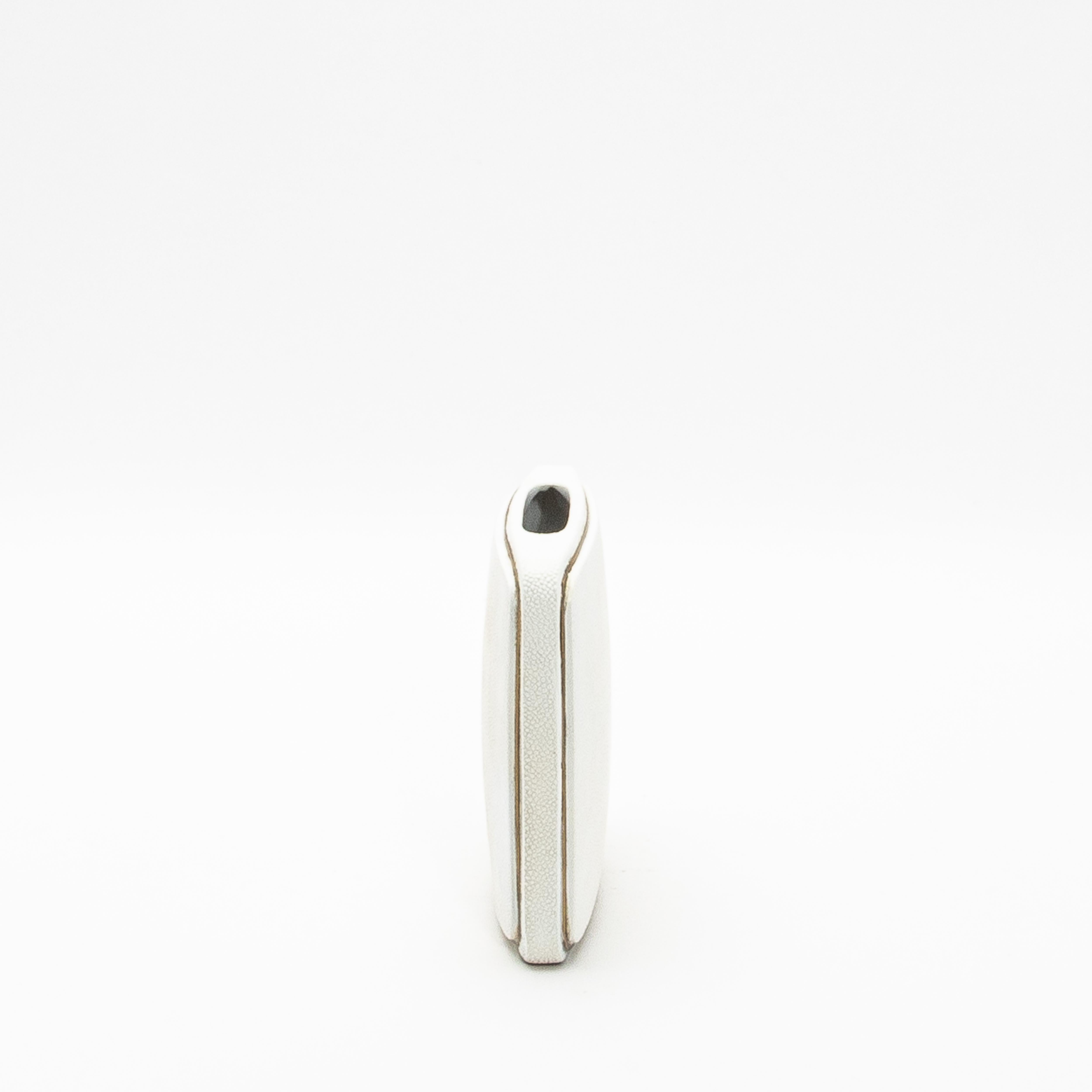 Shagreen-Vase mit Messingdetails von R&Y Augousti (Art déco) im Angebot
