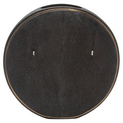 Shagreen Vase with Brass Details by R&Y Augousti