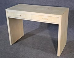 Shagreen Veneered Jean Michel Frank Style Writing Desk 1 of 2