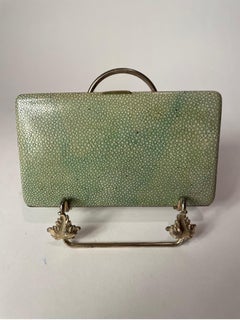 Shagreen vintage card case