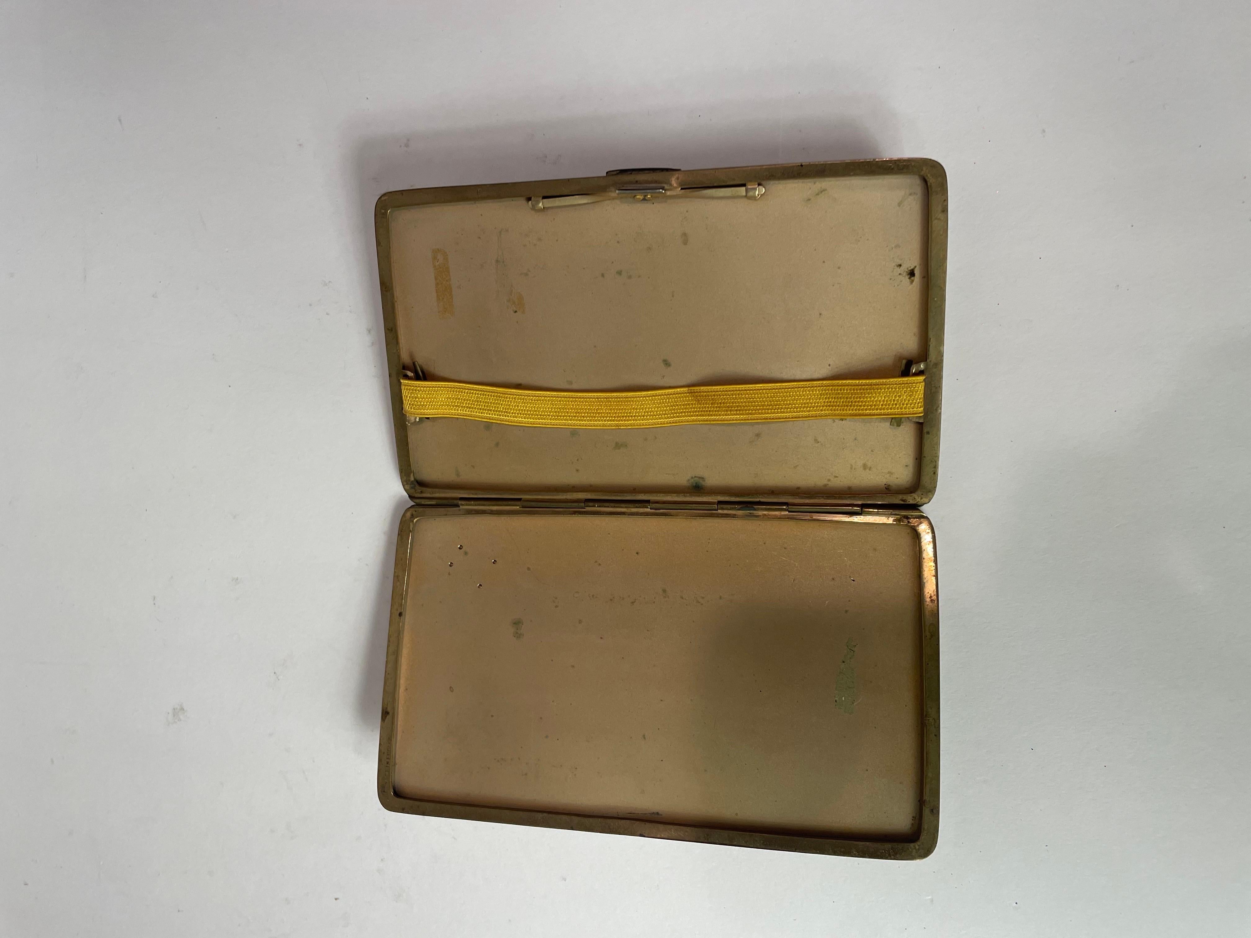 Shagreen vintage card case  In Good Condition For Sale In Chicago, IL
