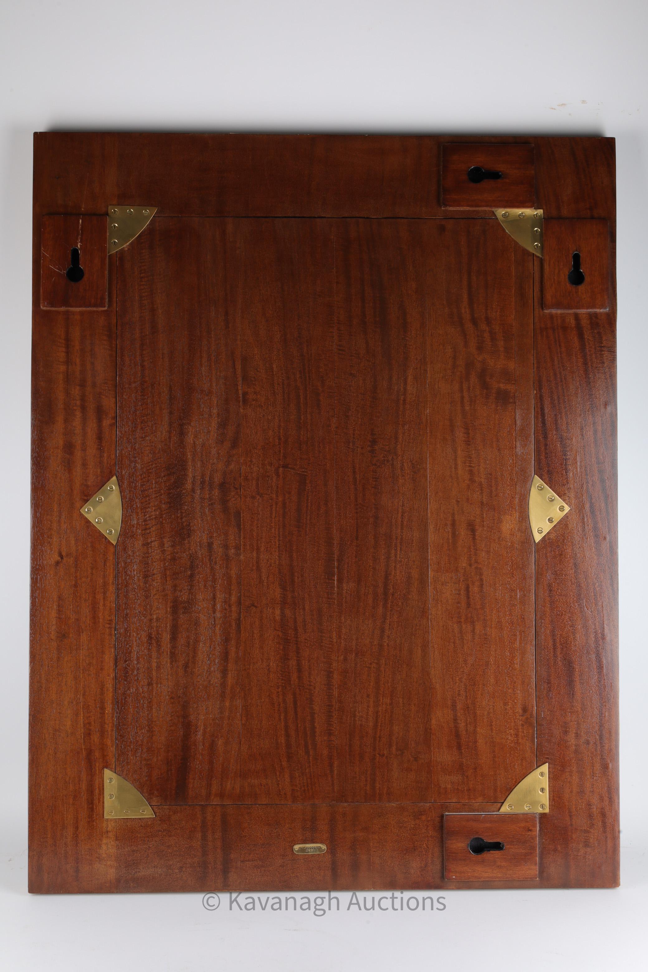 Miroir mural en galuchat de R & Y Augousti en vente 4