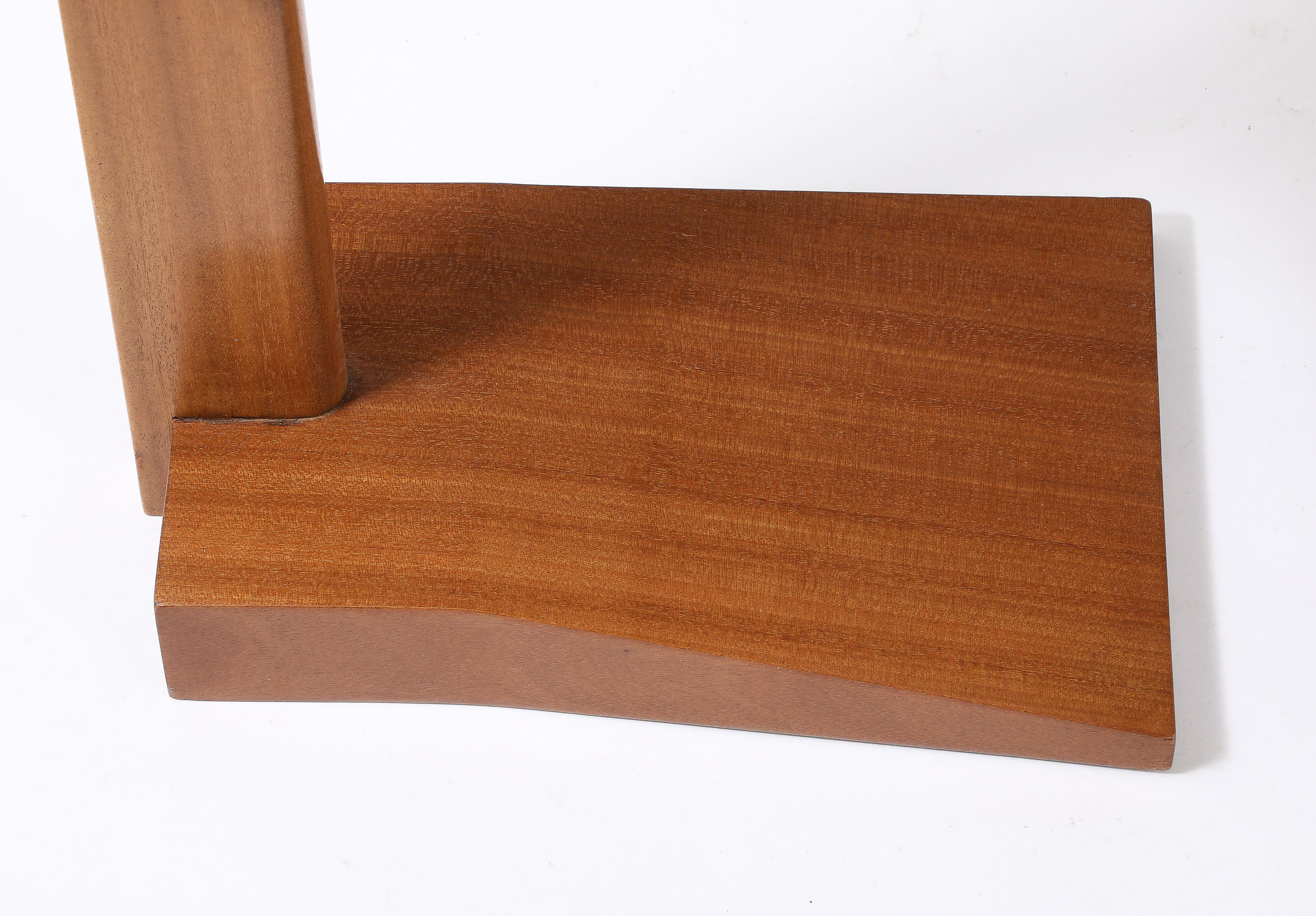 Shagreen & Walnut End Tables, France 1930's For Sale 4