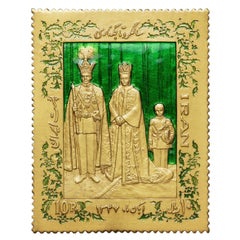 Gold Enamel Frames and Objects