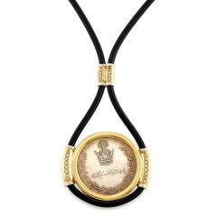 Shah Pahlavi Gold Medal Necklace