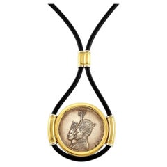 Shah Pahlavi Gold Medal Necklace