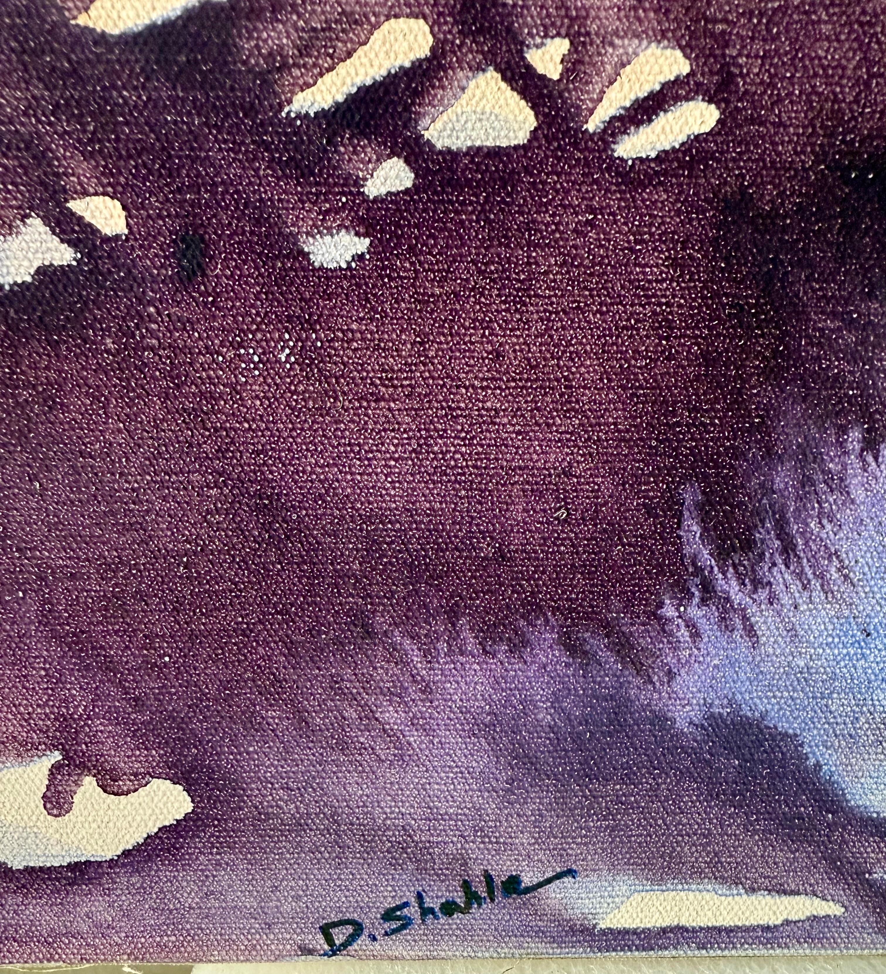 Large Abstract Painting French Iranian Shahla Dadsetan Plongee Dans Ma Pensee For Sale 3