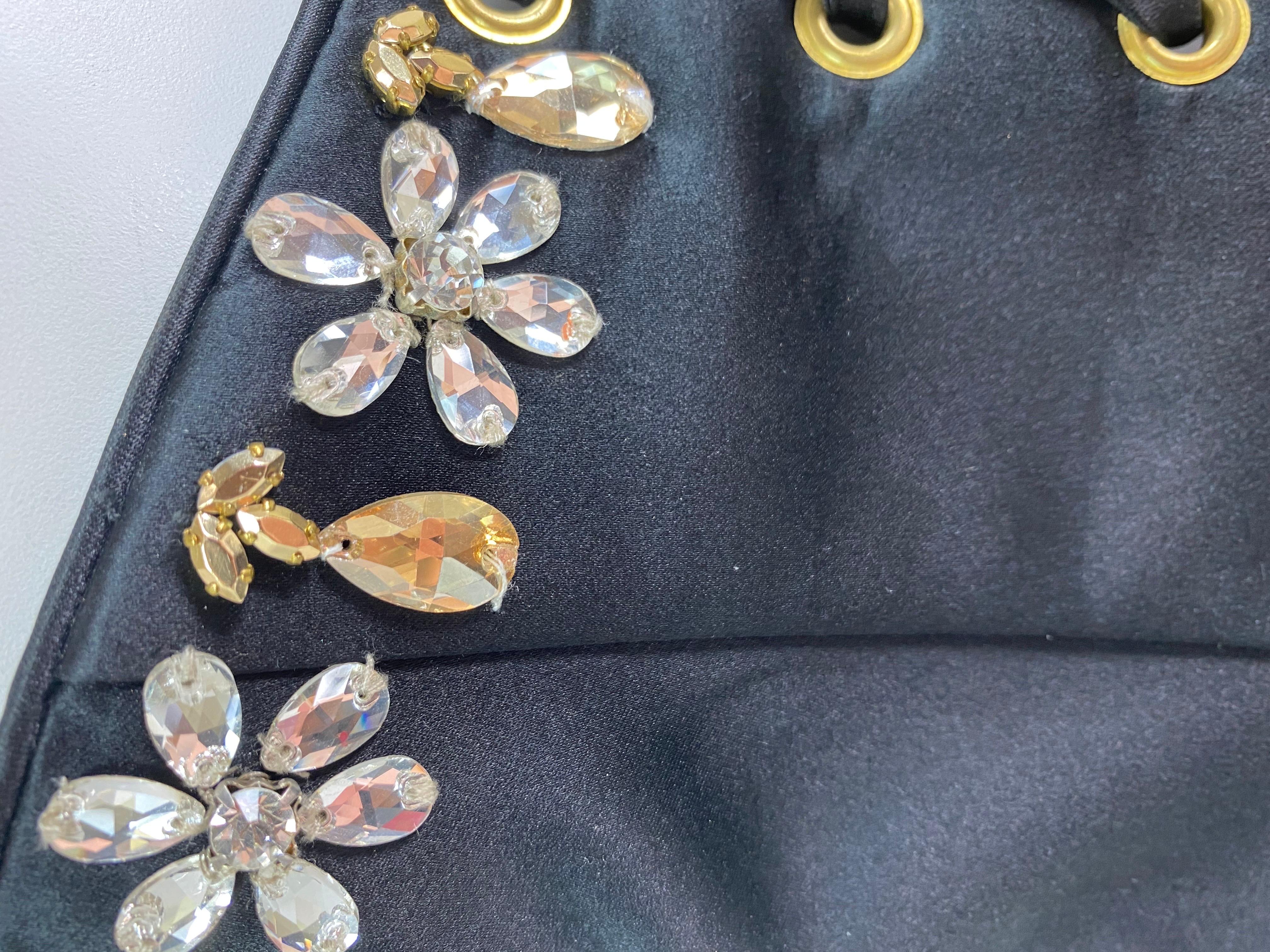 Shahla Dorriz for Natalie Cole Custom Made Crystal Embellished Gown For Sale 6