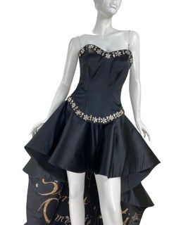 Shahla Dorriz for Natalie Cole Custom Made Crystal Embellished Gown