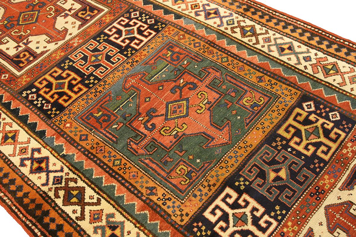 Caucasian Shahsavan Runner Rug For Sale